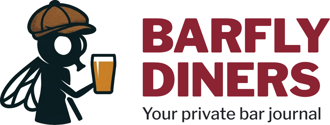 Barfly Diners — Your private bar journal